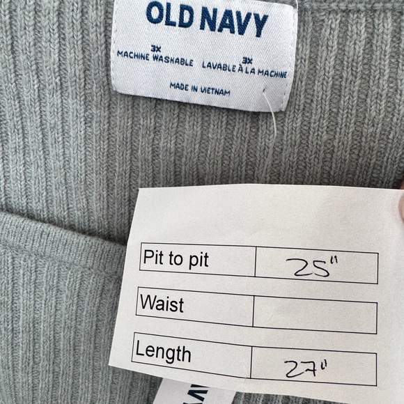 💎 Old Navy Fitted Long Sleeve Rib Knit Top - Picture 7 of 8